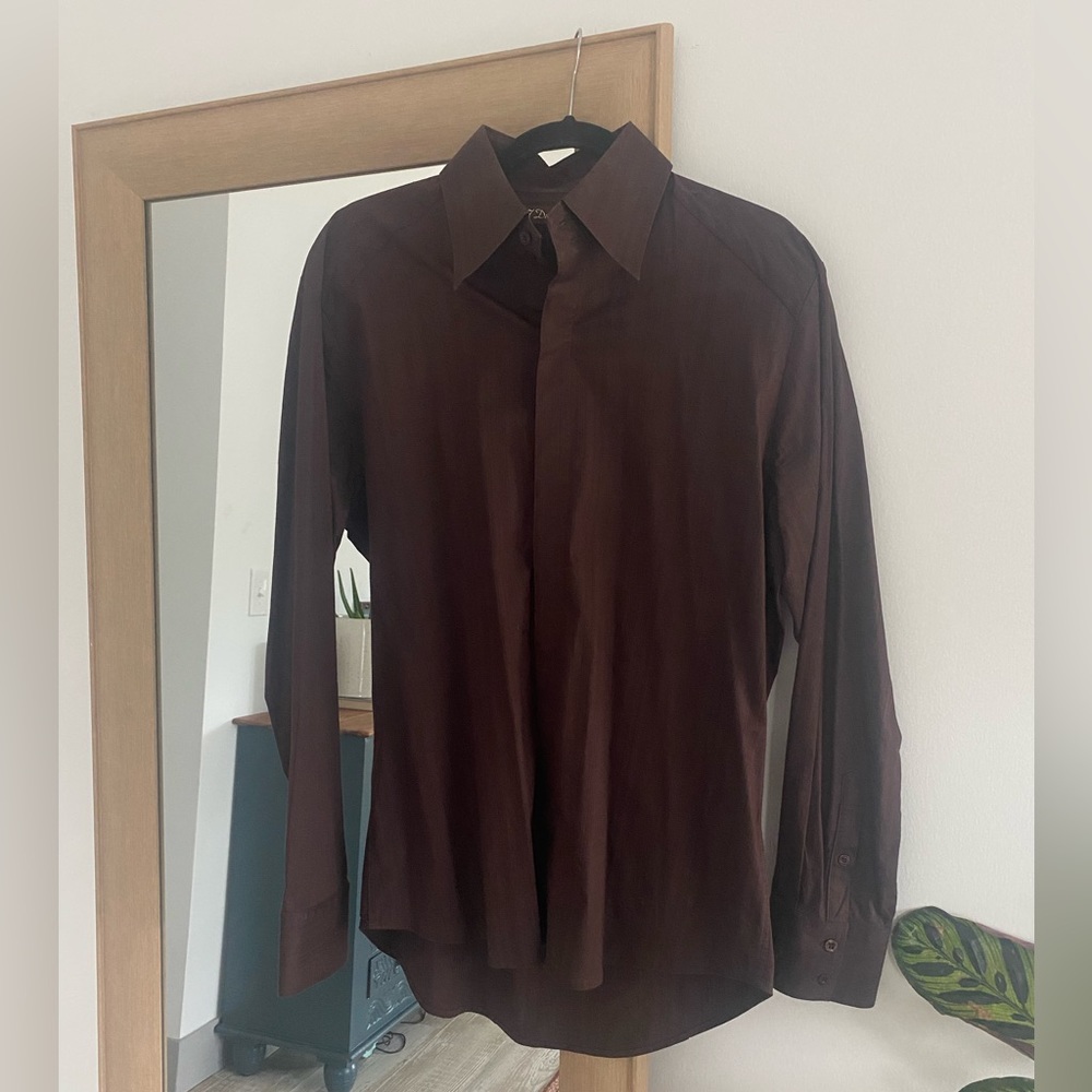 7 diamonds men’s button down shirt